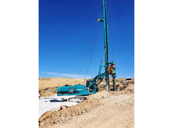 Instalatie de Foraj SUNWARD SWDM160H-2 cu sistem de ridicare pe cilindru (Cylinder Crowd System) de vanzare